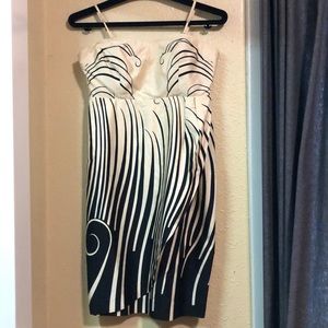 Moulinette Soeurs Art Deco strapless dress